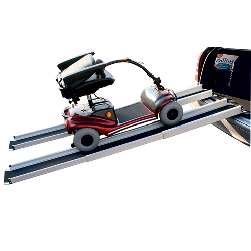 Pair of Telescopic Scooter Ramps - 5 ft long
