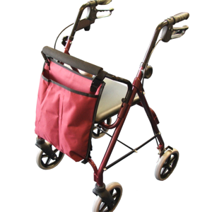 4 Wheel Rollator Bag - Black