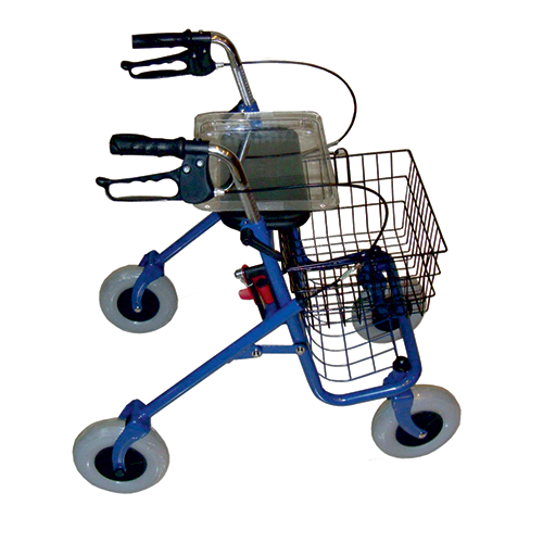 Kozee 4 Wheel Rollator Style 3 - Blue